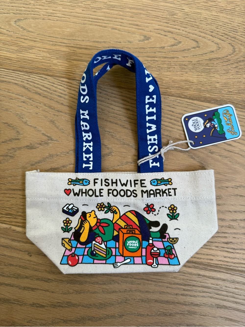 ✨Whole Foods x Fishwife✨ Micro Tote